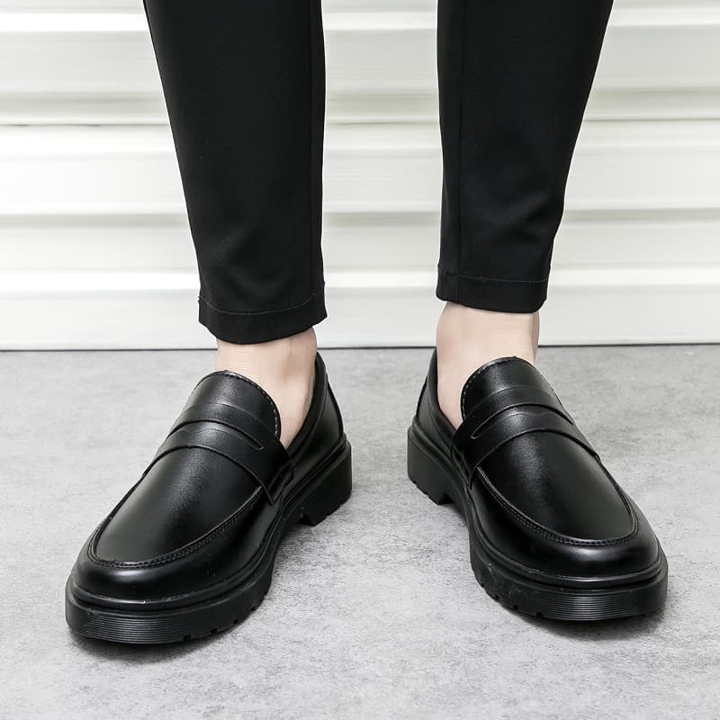 【クラシカル】ビジネスローファー - 本革 通勤