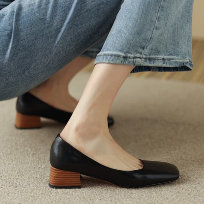 【すっきり】美脚 パンプス - 走れる