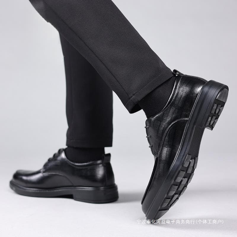 【匠技】本格仕立て 職人こだわりの革靴 - 内羽根 ストレートチップ