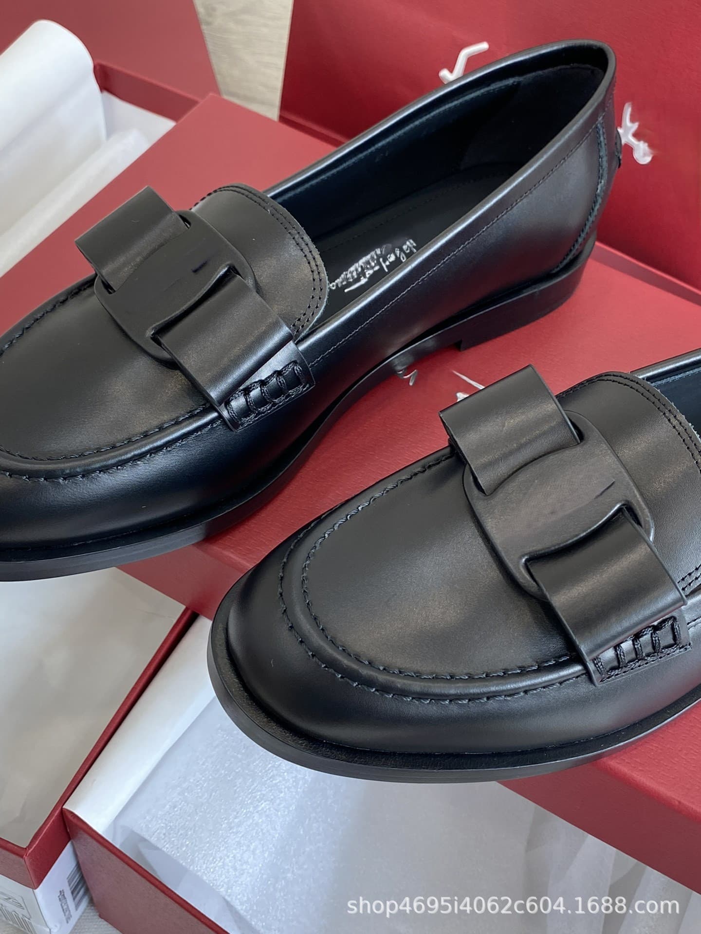 【フォーマル】上品 レザー ローファー - 冠婚葬祭