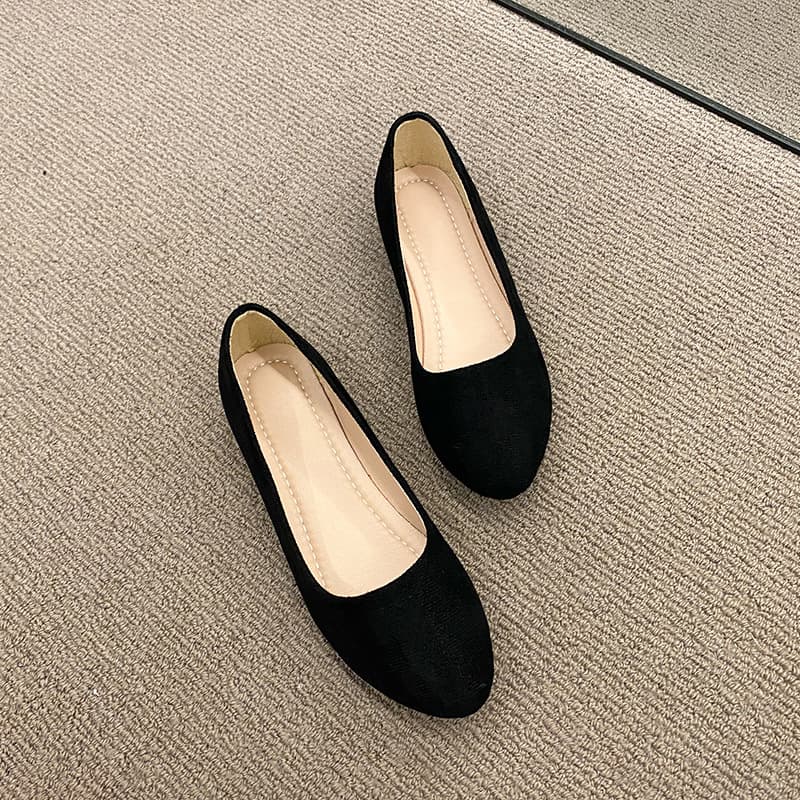 【おすすめ】 美脚シルエット 快適クッションパンプス